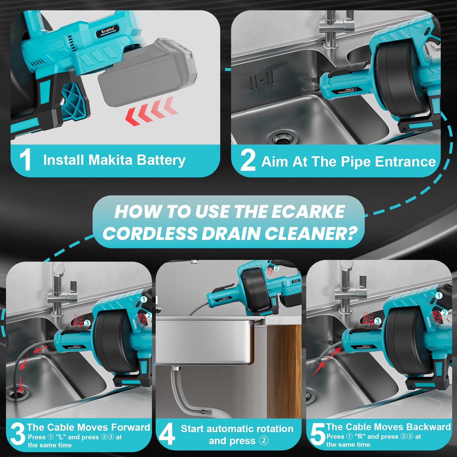 Ecarke towel and gloves included kit for cleaning tasks