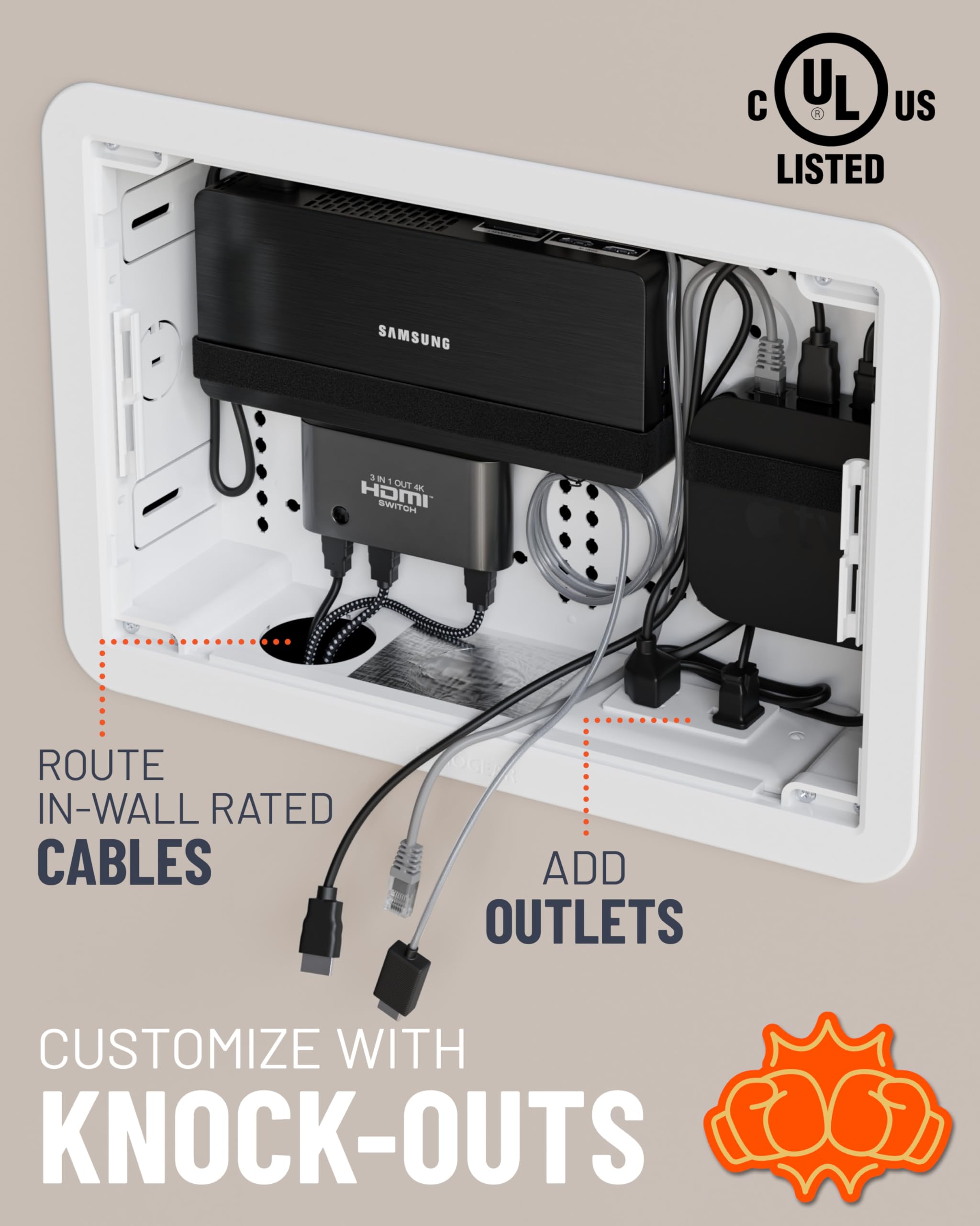 ECHOGEAR quick install in 15 minutes with included hardware and clear instructions