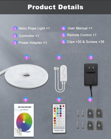 echosari quick installation for bedroom decor and mood lighting