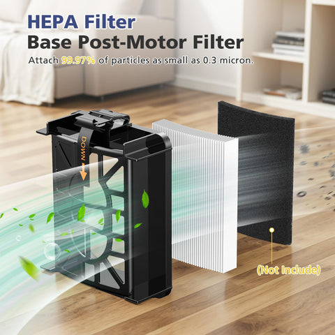 Ecleanfy Shark AV2511AE base pre-motor filter for better filtration