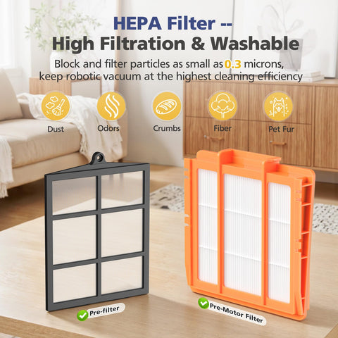 Ecleanfy Shark AV2511AE post-motor filter supports cleaner air