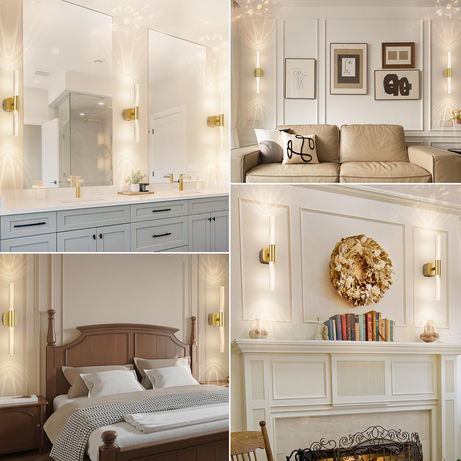 Eclipterra 16-inch wall sconce enhances dining area ambiance