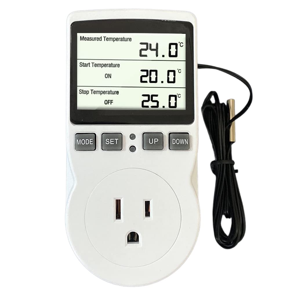Ecoartheating thermostat front view for precise climate control.