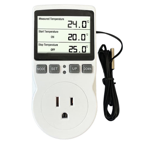 Ecoartheating thermostat front view for precise climate control.