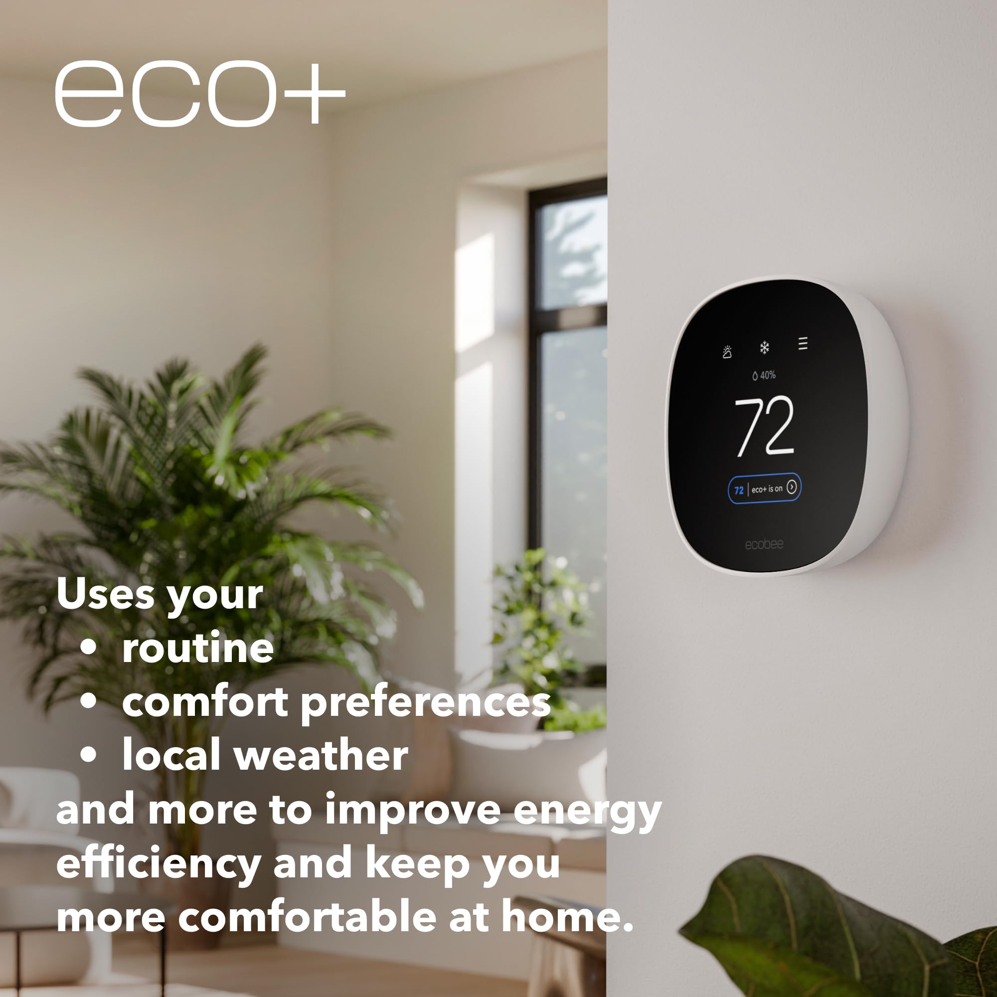 ecobee diy installation without C-wire with PEK and trim kit