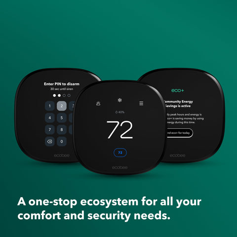 ecobee Smart Thermostat Enhanced radar occupancy sensing activity