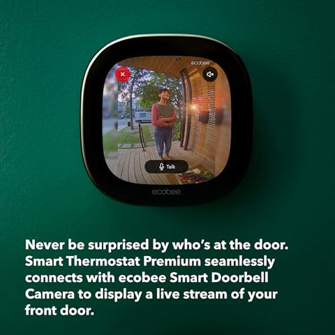 ecobee doorbell 1080p HDR night vision for clear night imaging