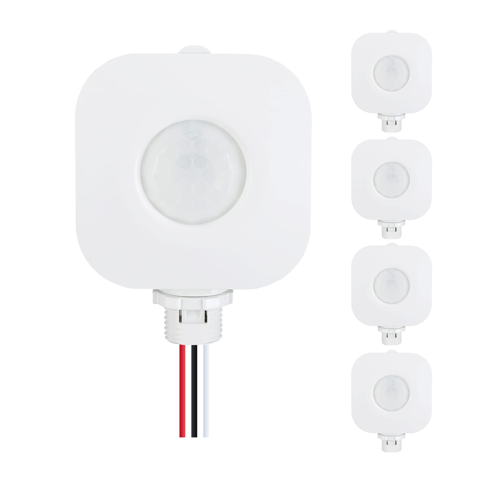 Ecoeler ceiling occupancy sensor with 360-degree detection for seamless lighting.