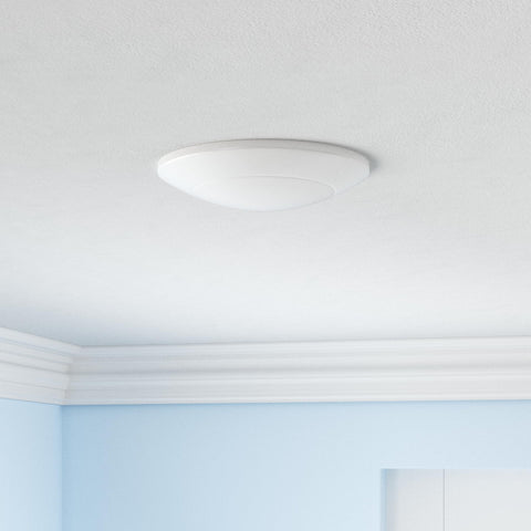 ECOELER disk light aluminum baffle close-up for wet locations