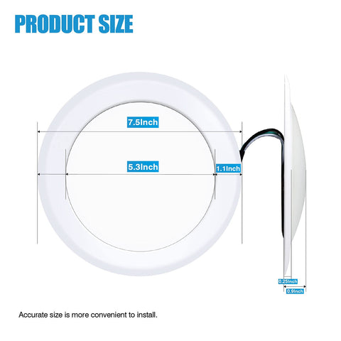 ECOELER quick-install accessories included for hassle-free setup