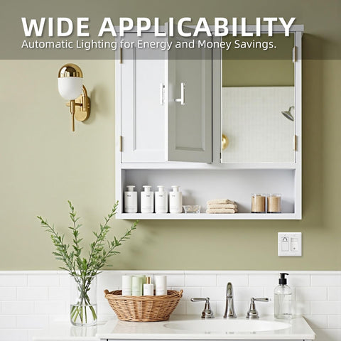Ecoeler UL and FCC listed switch compatible with LED, CFL, and incandescent bulbs