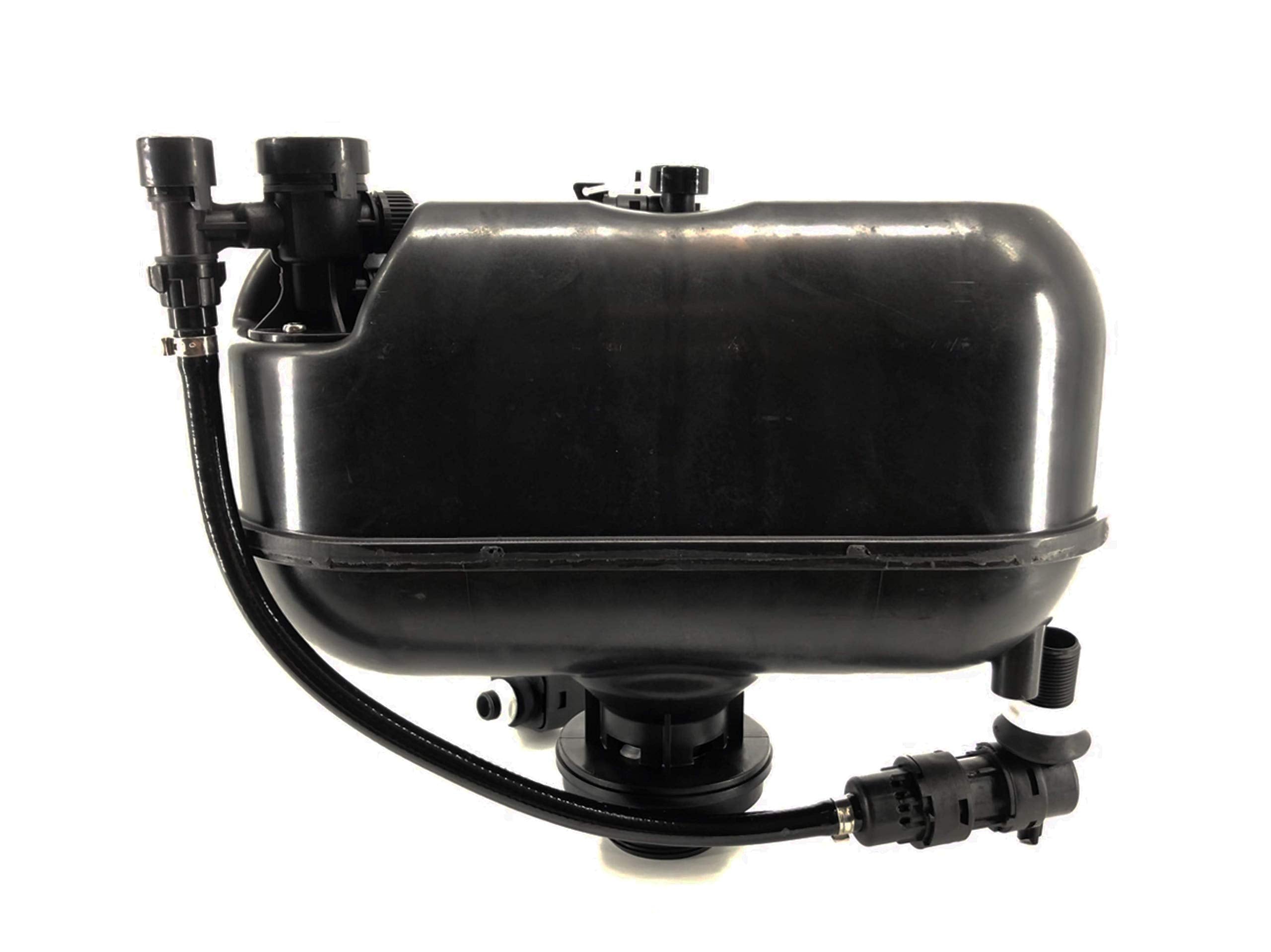 EcoFlush B8104 internal mechanism illustrates pressure-assisted flushing action.