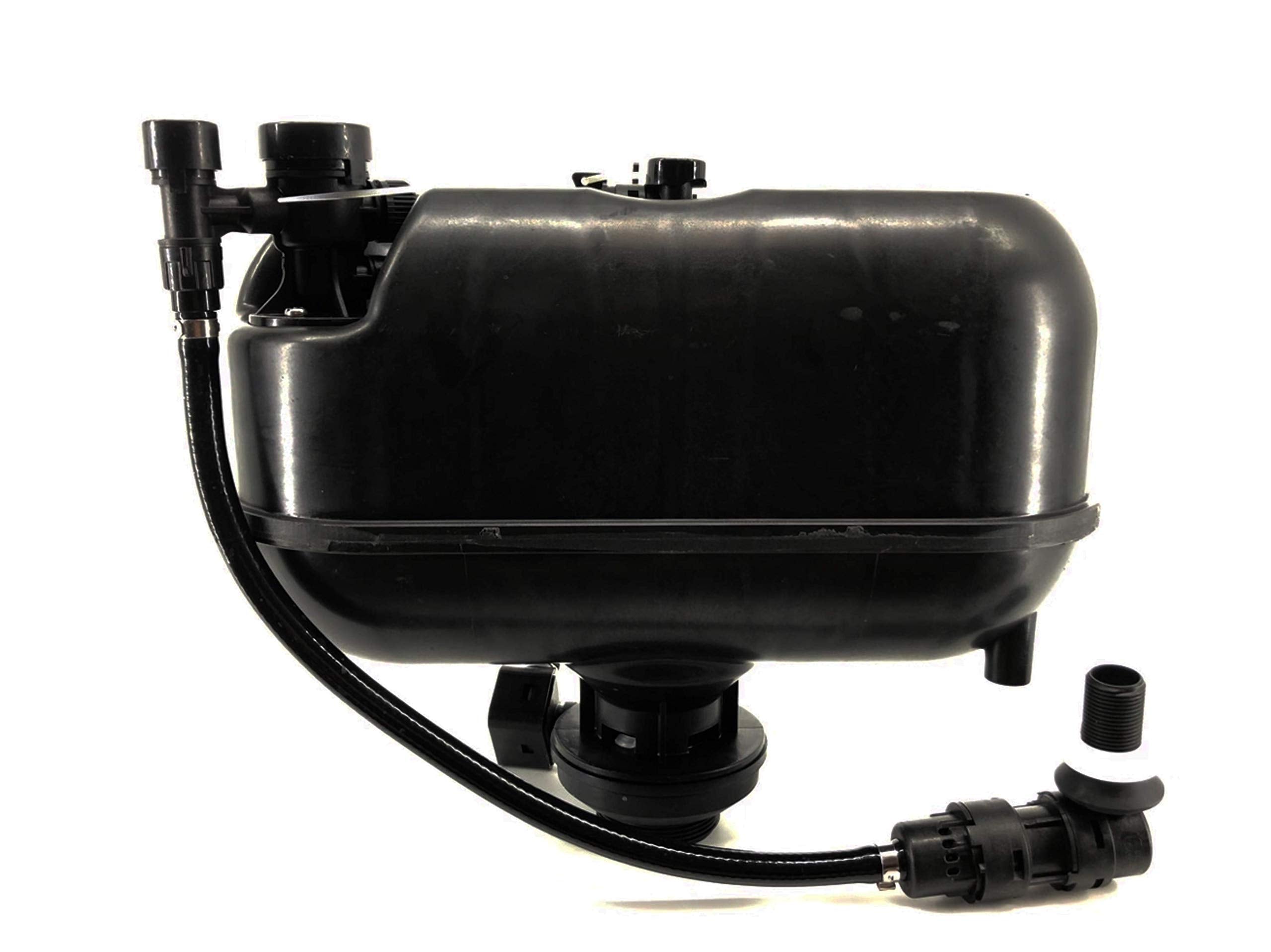 EcoFlush B8106S1 left-hand control valve for space-saving single-control flush.