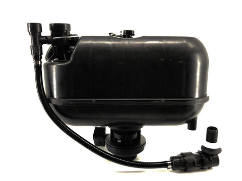 EcoFlush B8106S1 left-hand control valve for space-saving single-control flush.