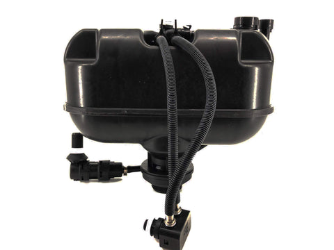 EcoFlush B8106S1 1.6 GPF tank front view emphasizes compact fit for tight spaces.