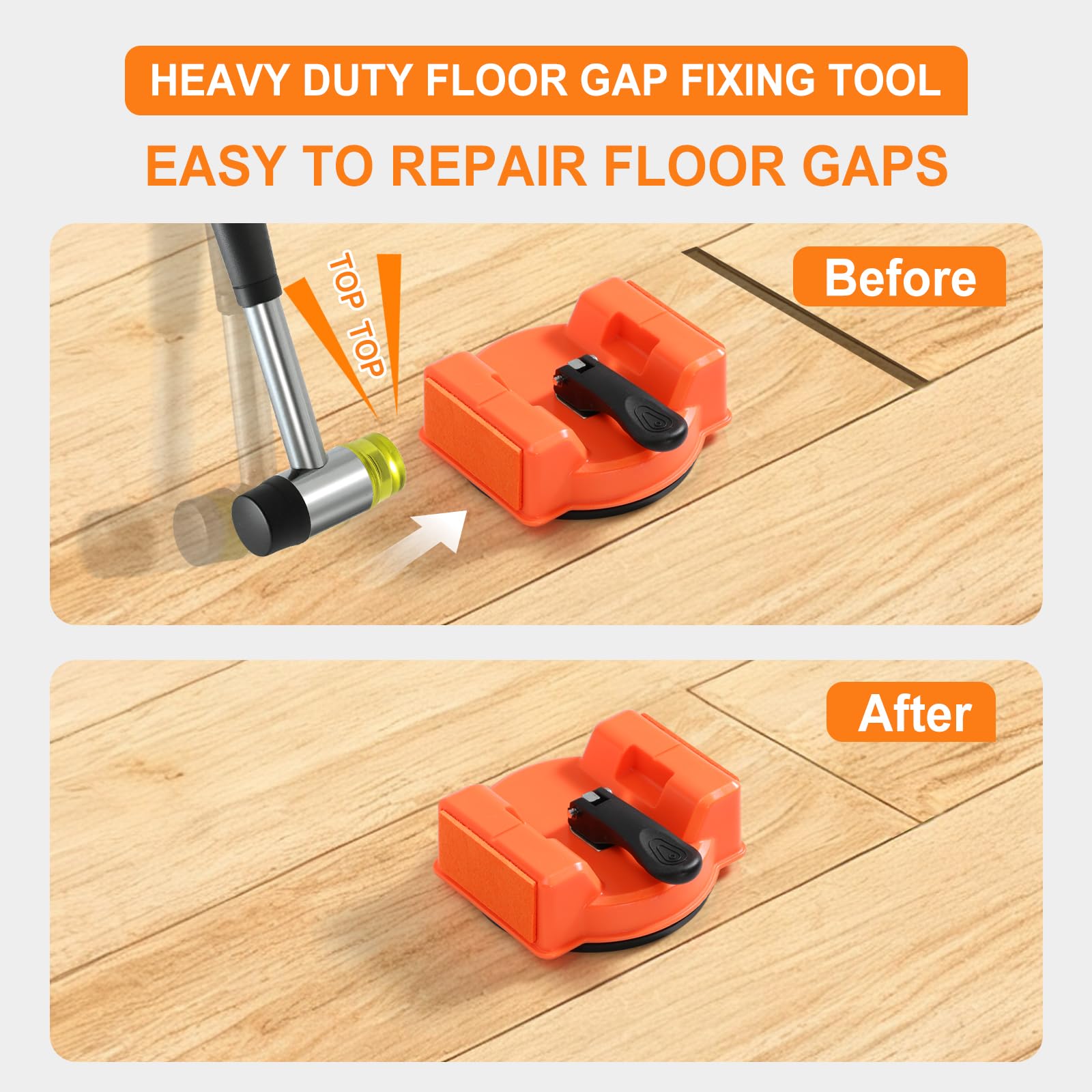 ECOGREDA adhesive pads for floor repair versatile and reusable across textures.