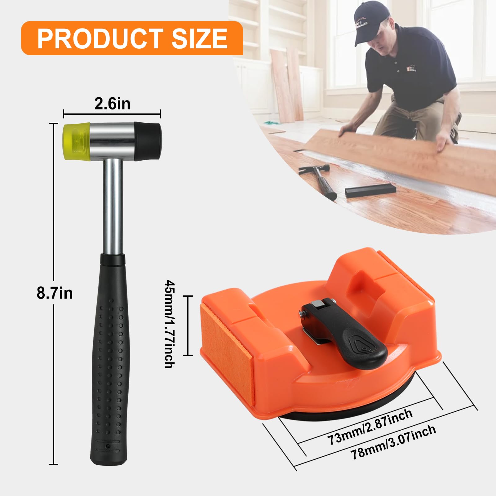 ECOGREDA reusable adhesive pads for floor repair preserve adhesion after washing.