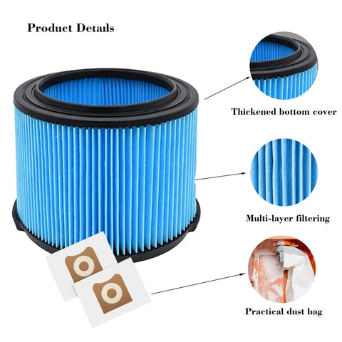 ECOMAID cleaning brush included for quick vacuum maintenance