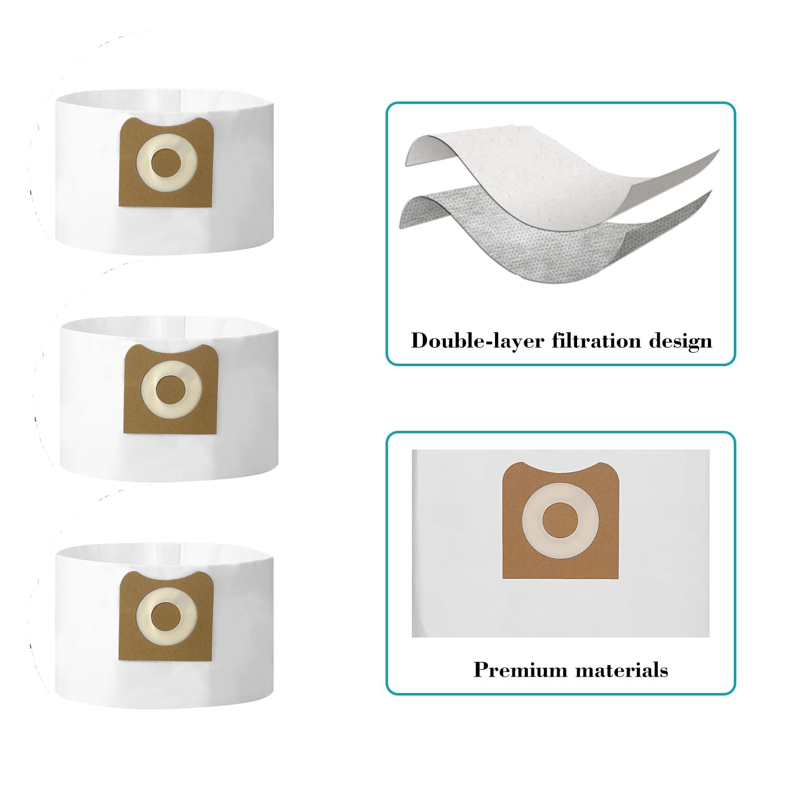 ECOMAID filtration performance showing particles captured down to 0.3 micron