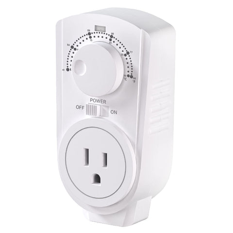 EconoHome adjustable thermostat dial-front for precise, easy temperature control