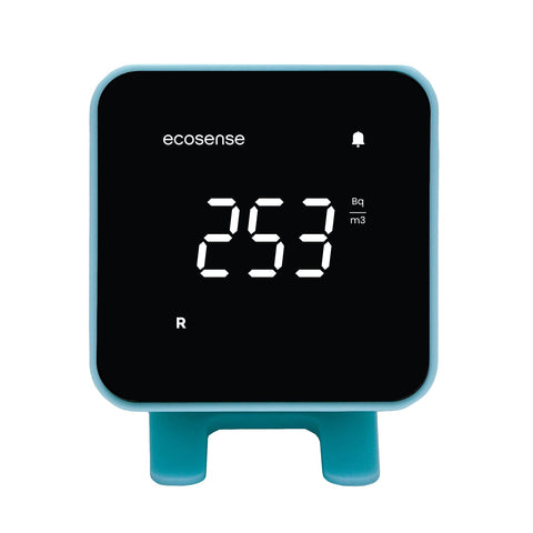 Ecosense EB100 EcoBlu real-time reading trend display