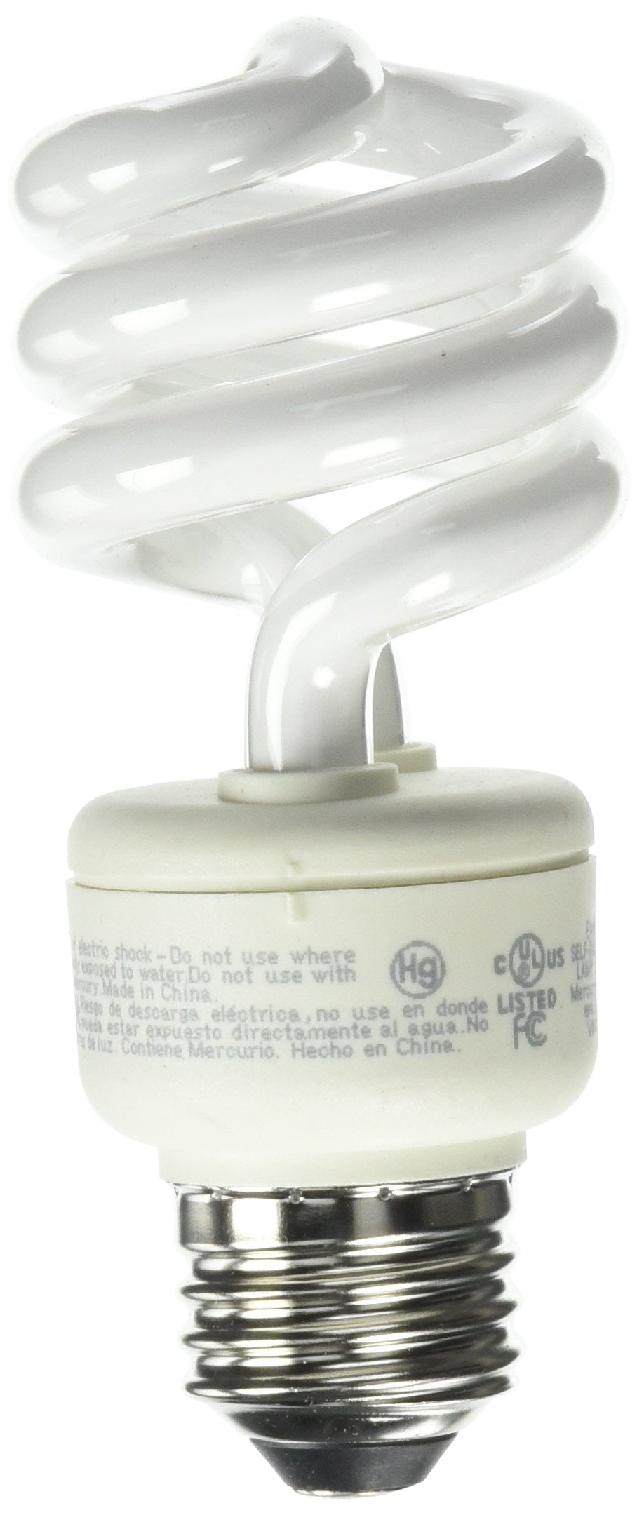 EcoSmart 60W soft white spiral CFL bulb for energy-efficient living spaces