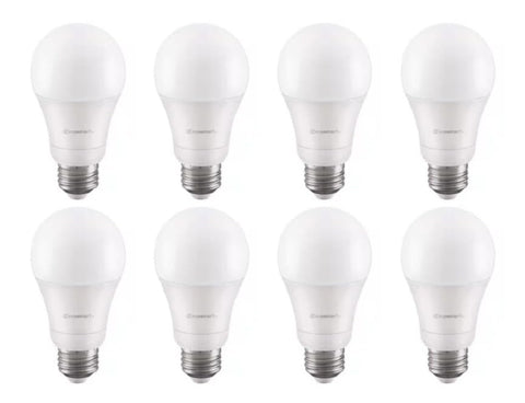 EcoSmart A19 dimmable LED works with most dimmer switches.