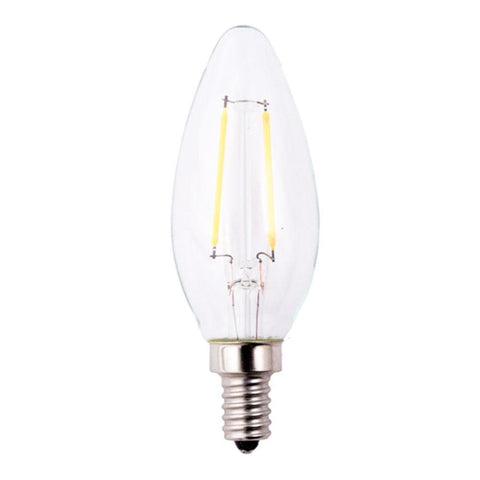 EcoSmart B11 LED bulb demonstrates dimmable brightness for mood lighting