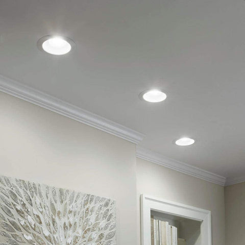 EcoSmart BR30 daylight bulb highlights colors in living spaces.