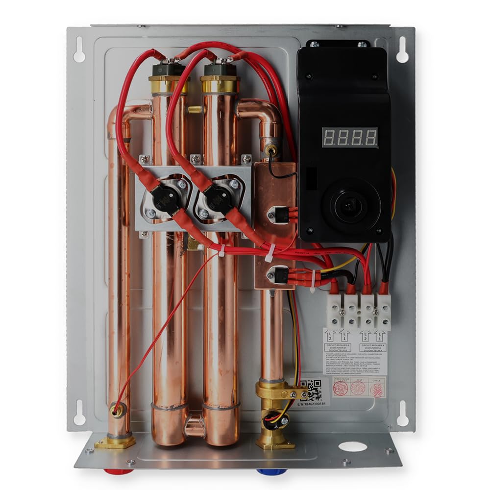 EcoSmart ECO 18 compact dimensions 17x14x3.5 inches fit tight spaces.