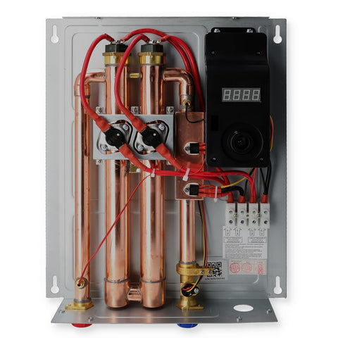 EcoSmart ECO 18 compact dimensions 17x14x3.5 inches fit tight spaces.