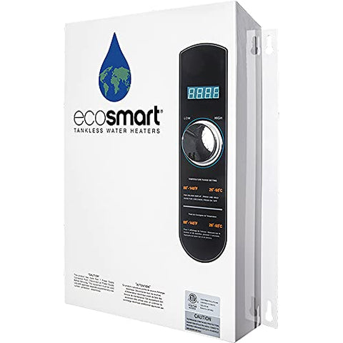 EcoSmart ECO 18 energy-efficient, space-saving solution.