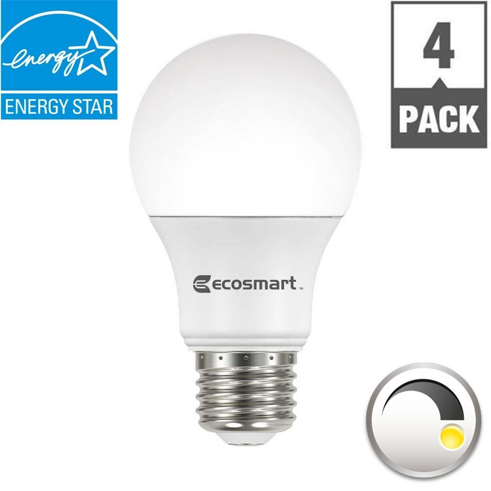EcoSmart Energy Star labeled bulb ensures efficient operation and lower energy bills.