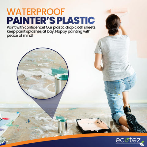 Ecotez eco-friendly dust cover uses recycled LDPE for greener projects.