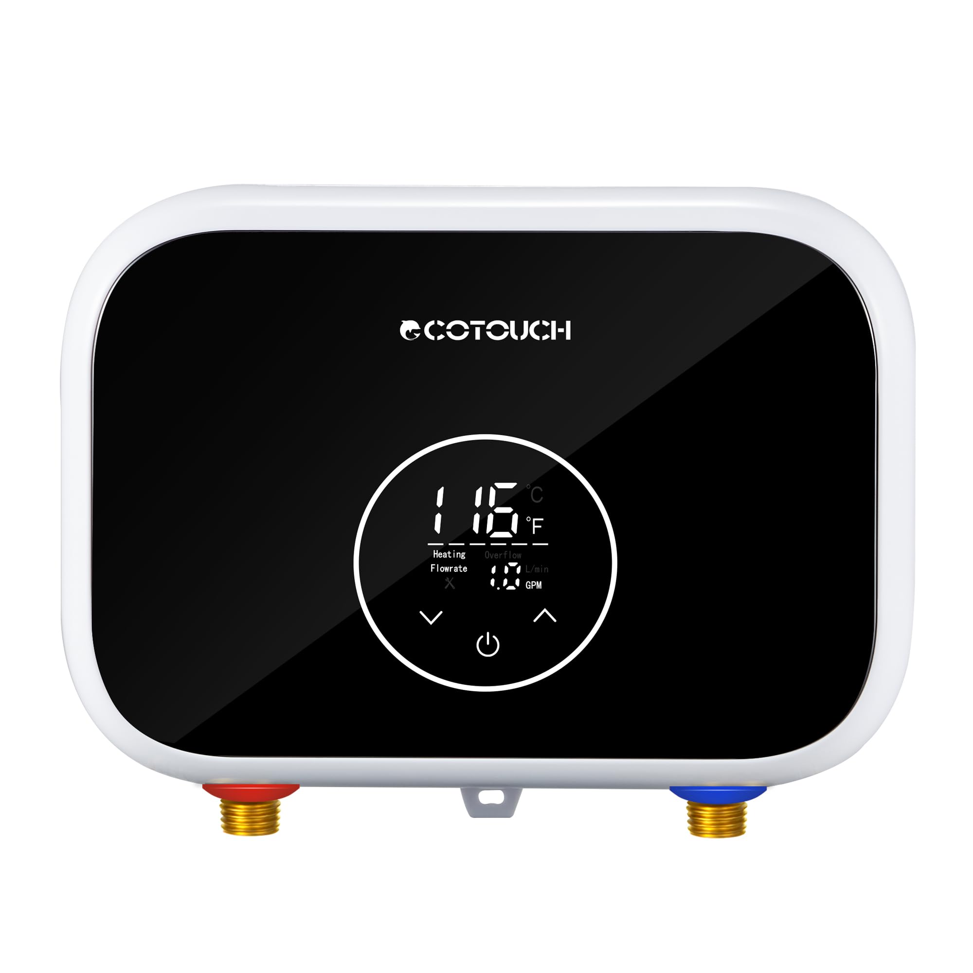 ECOTOUCH ECO60BE compact design suitable for space-saving under-sink use.