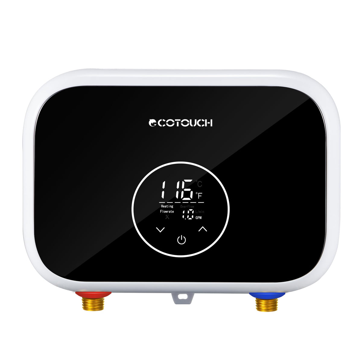ECOTOUCH ECO60BE compact design suitable for space-saving under-sink use.