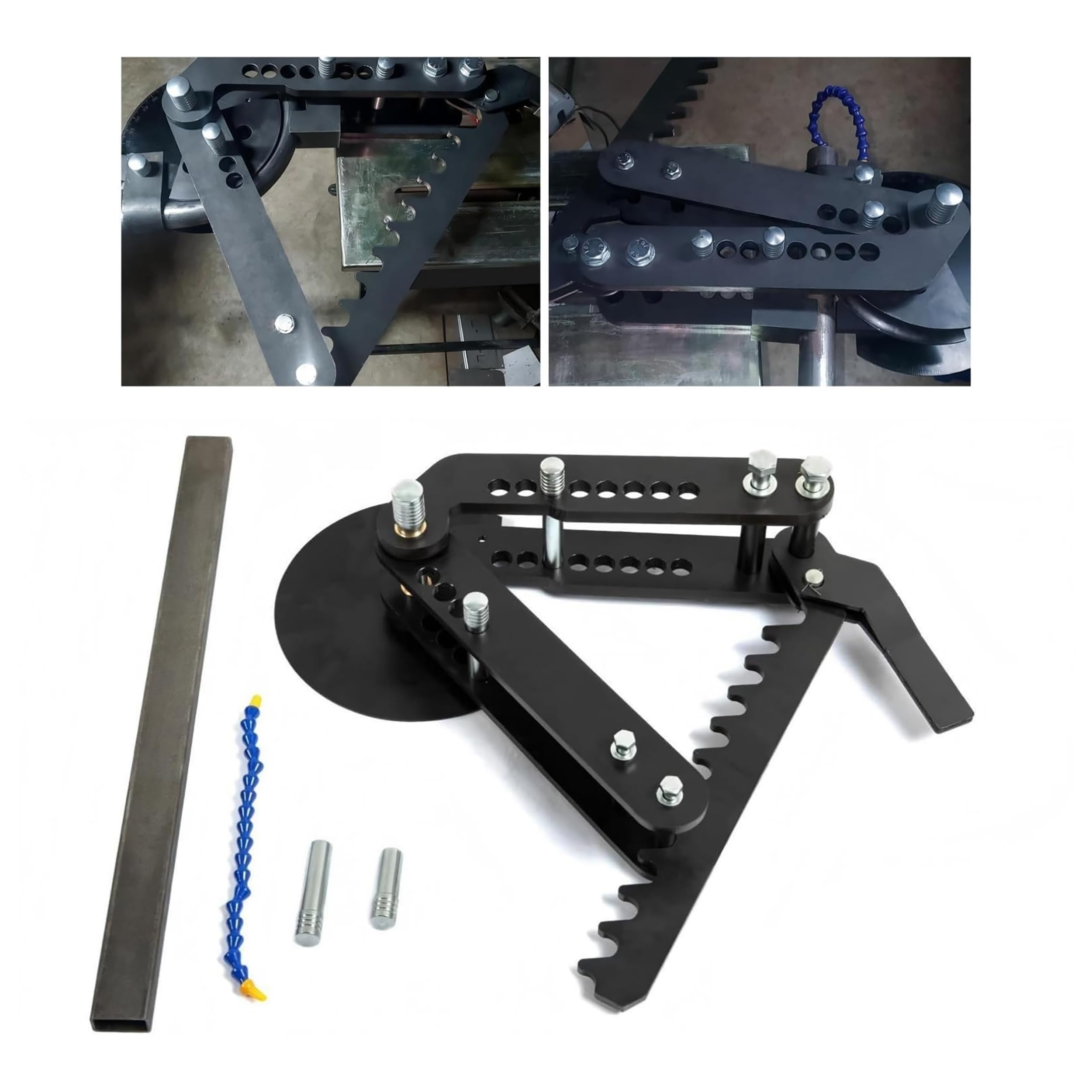 ECOTRIC tube bender with black oxide steel body for durable performance