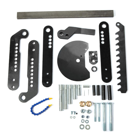 ECOTRIC dies for 1.5 inch square tubes enabling tight corners