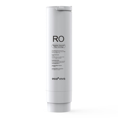 Ecoviva replacement RO filter cartridge for WP-RO-200G ensures purified-tasting water at home.