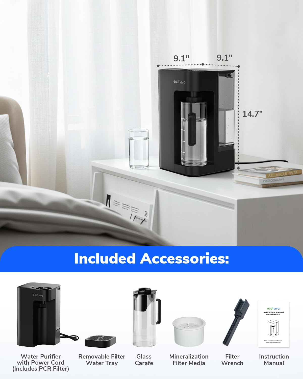 ecoviva water warranty support ensures help when you need assistance.