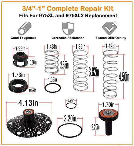 E-cowlboy 975XL repair kit in use suggesting easy replacement steps