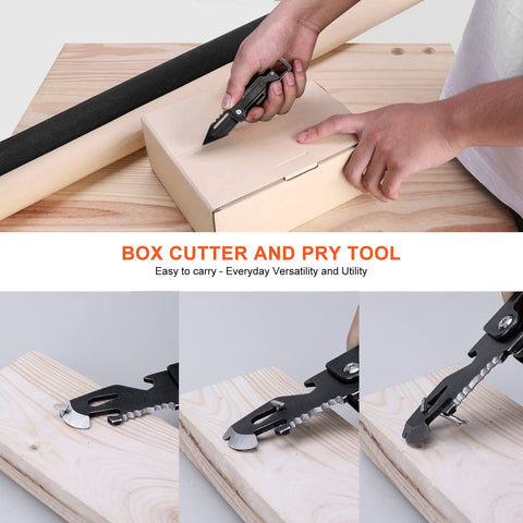 edcfans box cutter tool for letter opening and packaging tasks on the go
