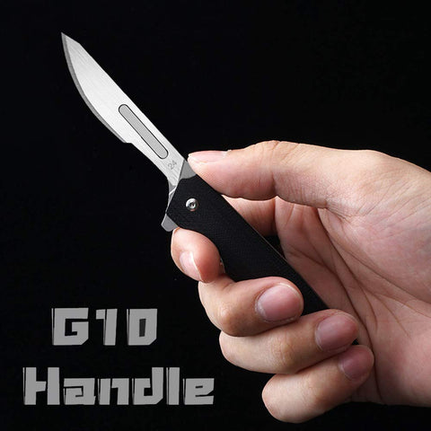 edcfans EDC folding scalpel pocket-compact design fits safely in daily carry