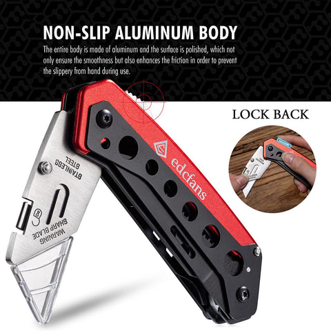 edcfans built-in screwdrivers support on-the-go tightening.