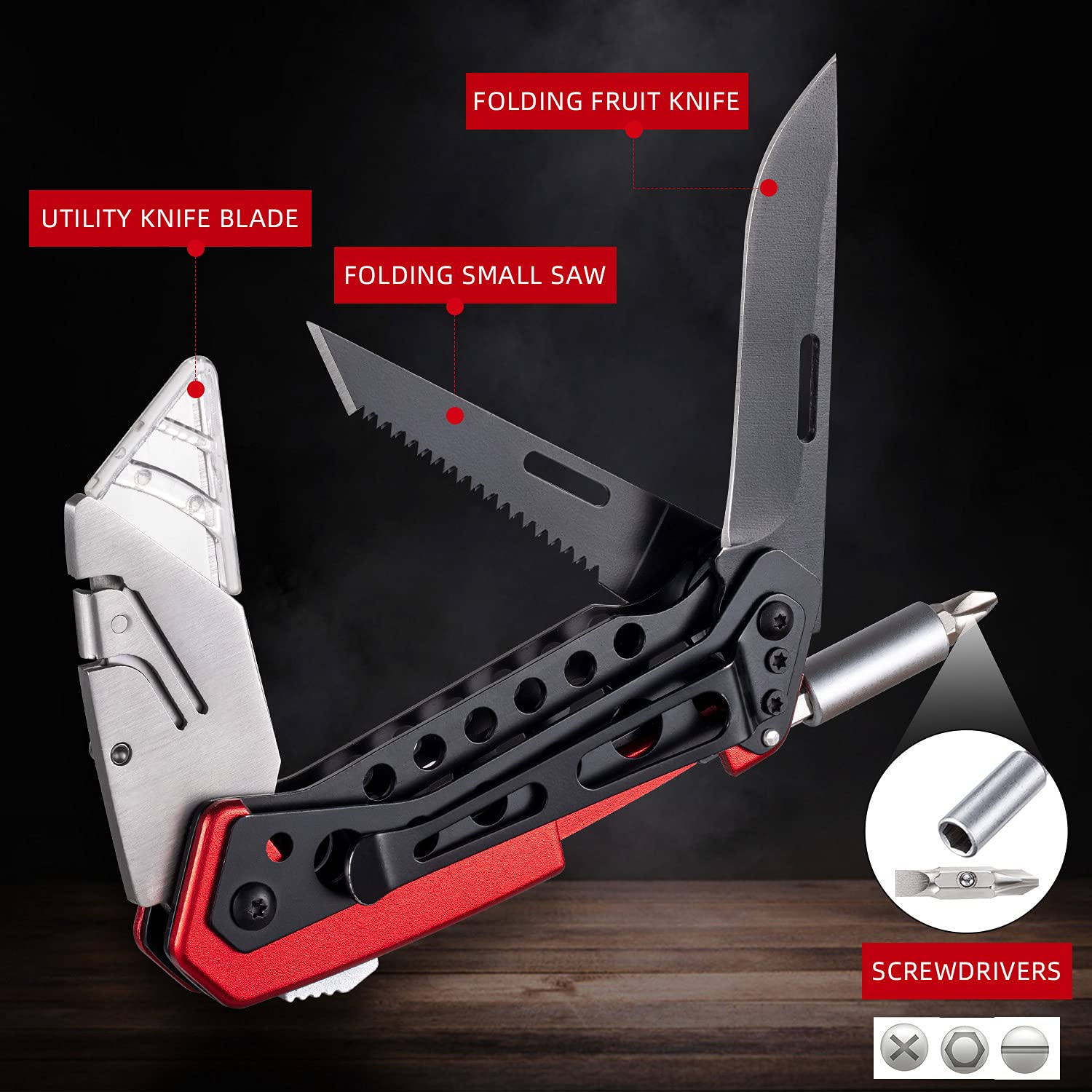 edcfans quick-change blades allow easy swaps during projects.