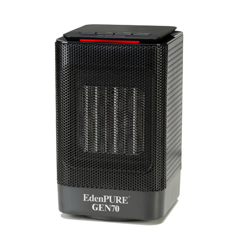EdenPURE GEN70 950W infrared heat for fast warmth.