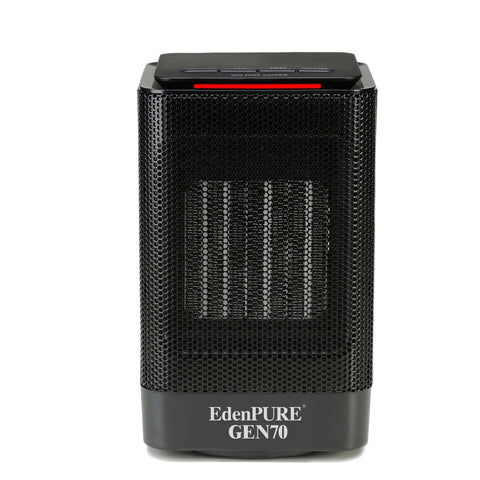 EdenPURE GEN70 front view shows compact heater for any room.