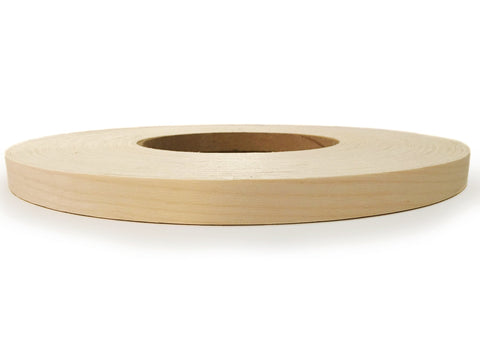 Edge Supply Birch edge band roll on a workbench showing durable edging.