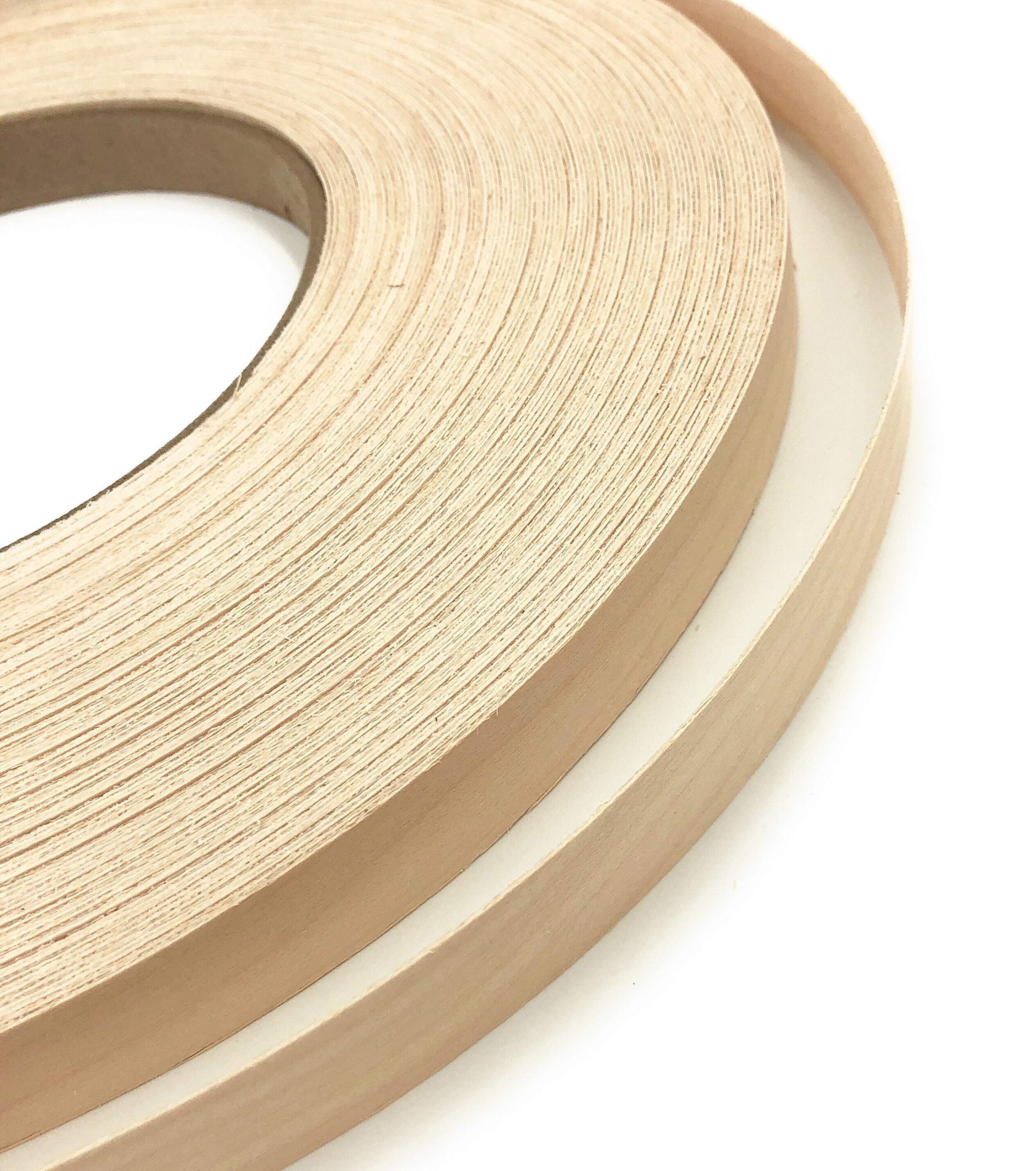 Edge Supply Birch edge band with pre-glued adhesive ready for quick installation.