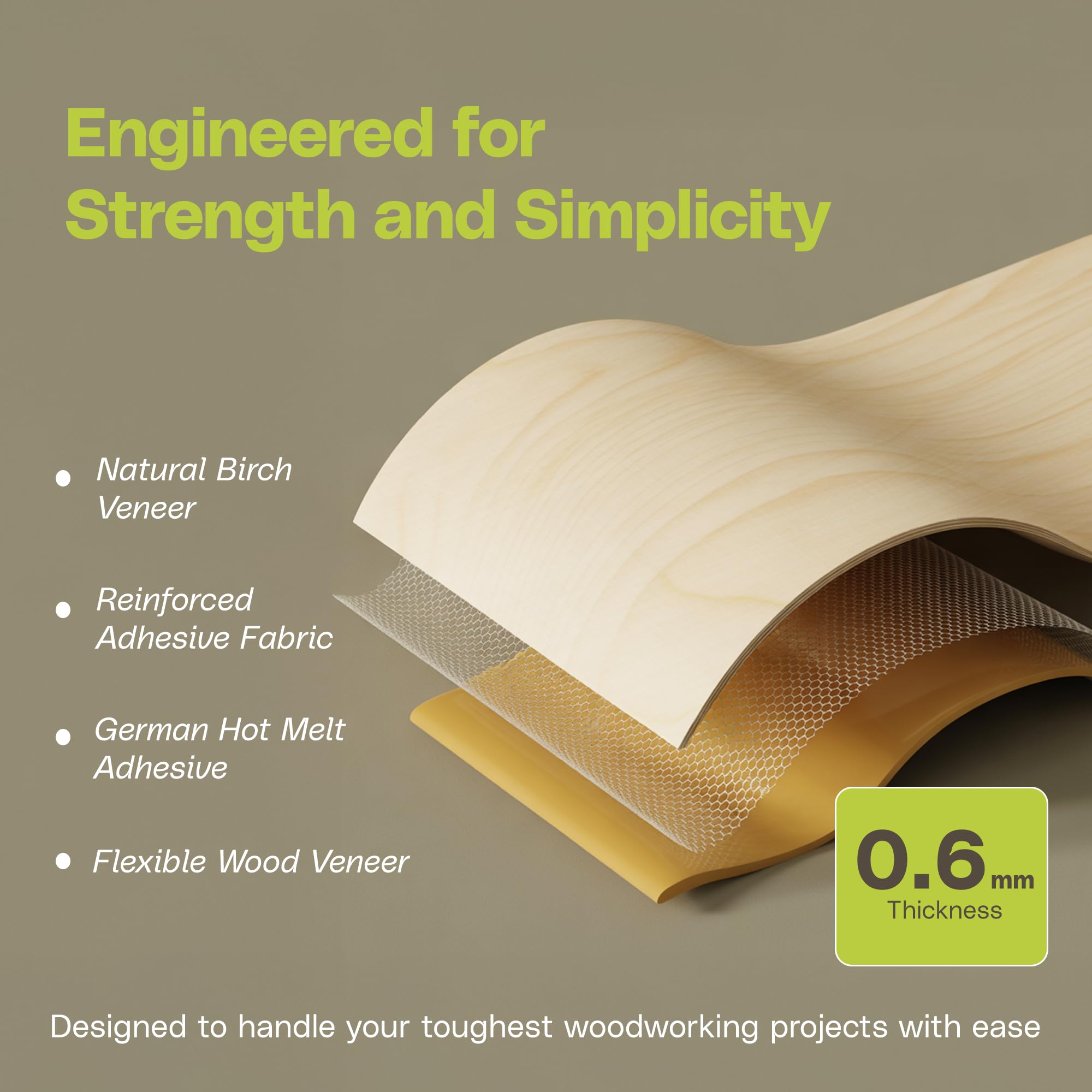 Edge Supply versatile veneer option for plywood, MDF, and metal surfaces